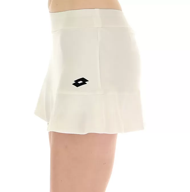 Lotto Women's Tennis or Padel Skirt Squadra II 215435 0F1 white