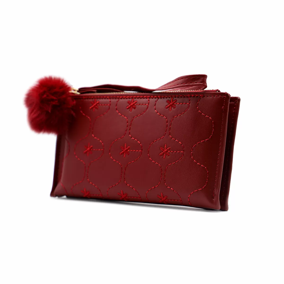 Maroon Casual Wallet W00W00027