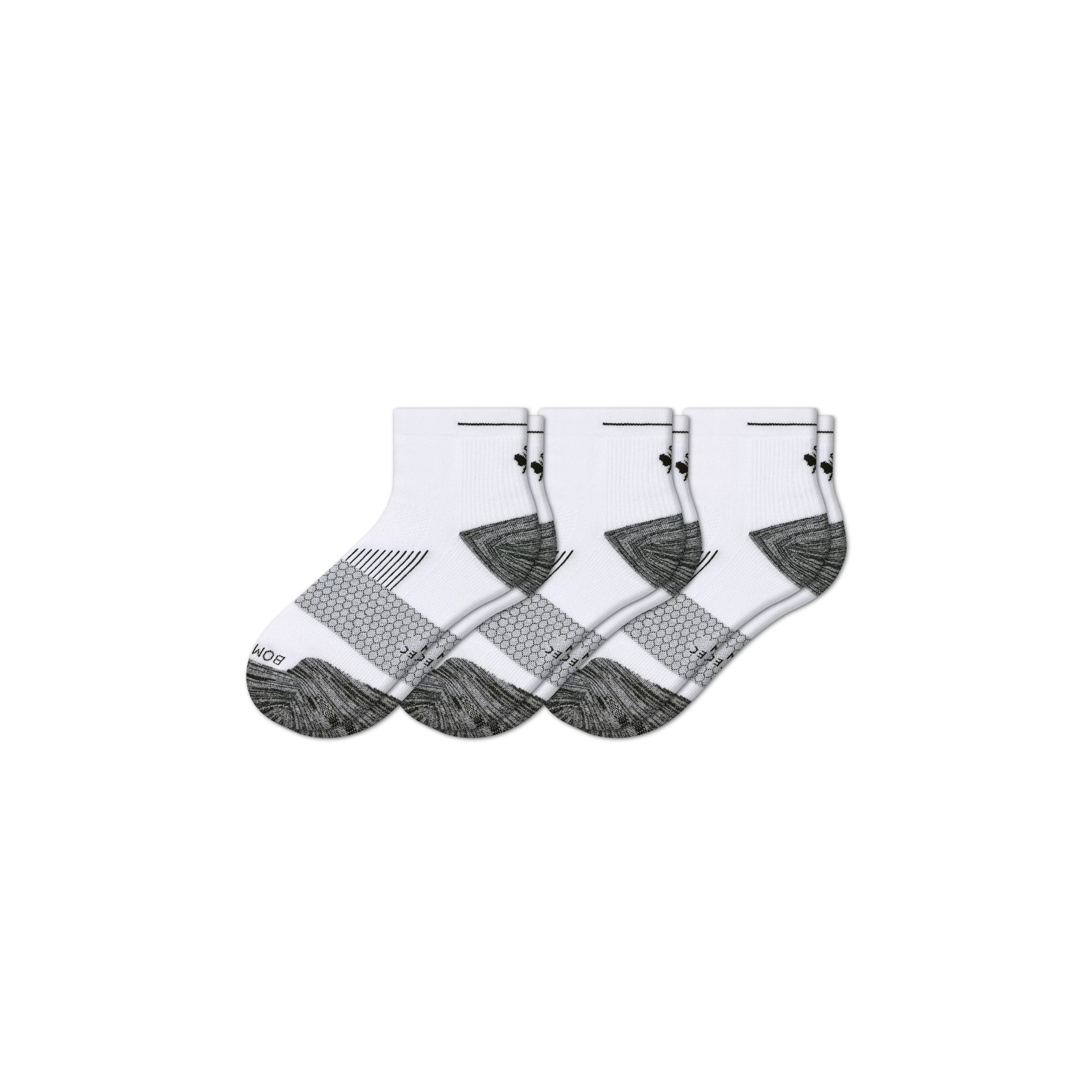 Men's Running Quarter Sock 3-Pack