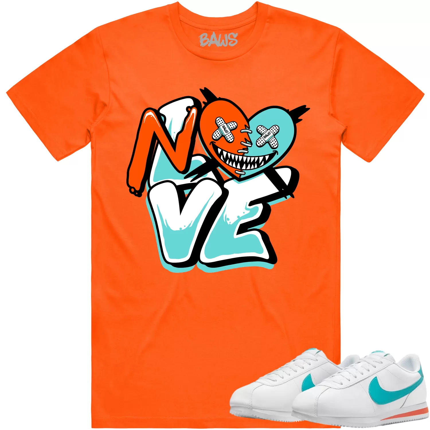 Miami Cortez Dolphins Shirt to Match - MIAMI NO LOVE BAWS