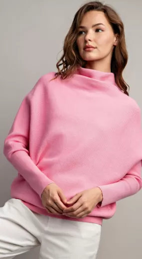 Minnie Dolman Sweater in Bubblegum