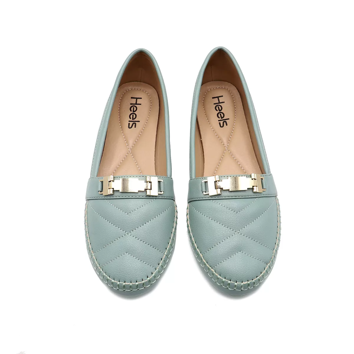 Mint Green Casual Moza 095114