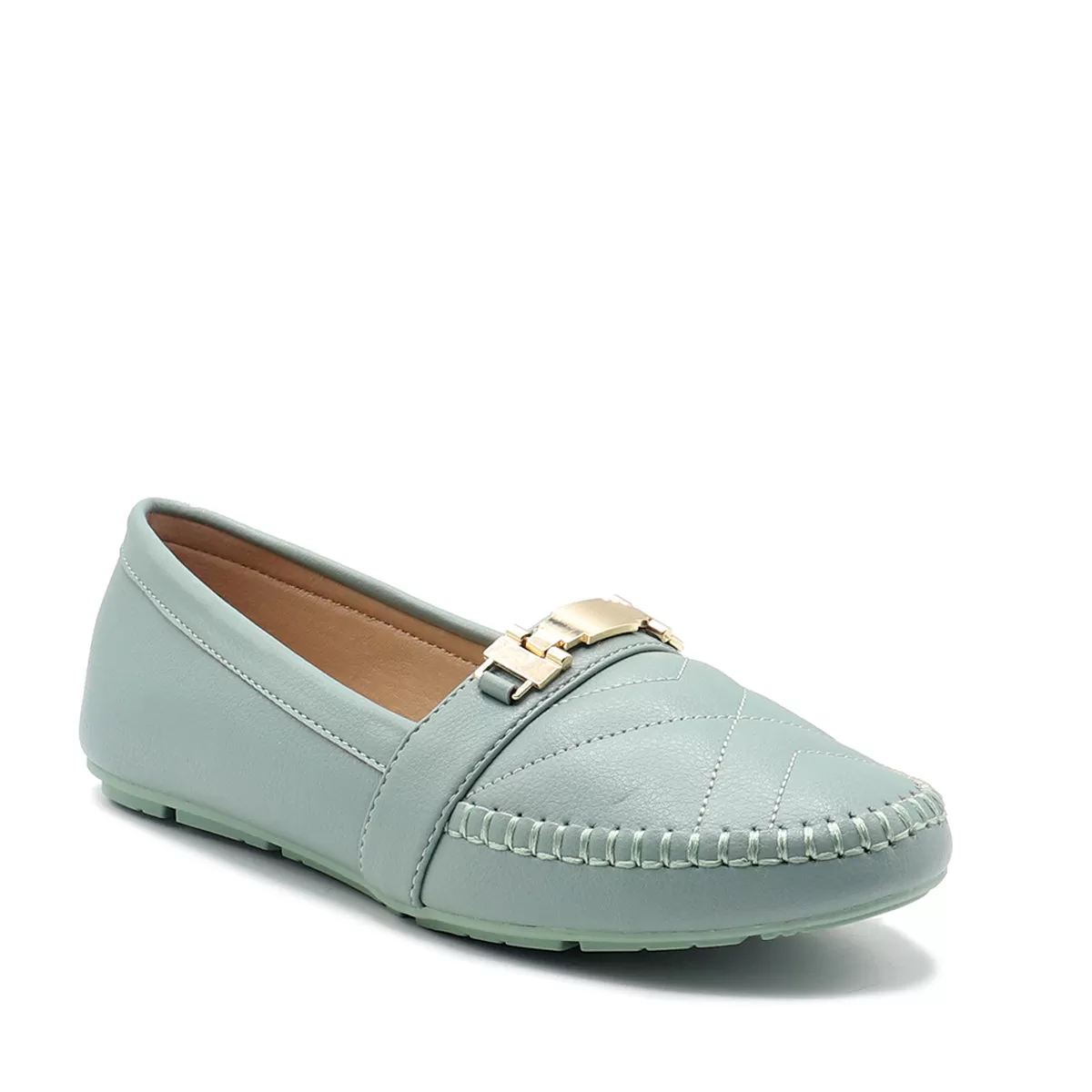 Mint Green Casual Moza 095114