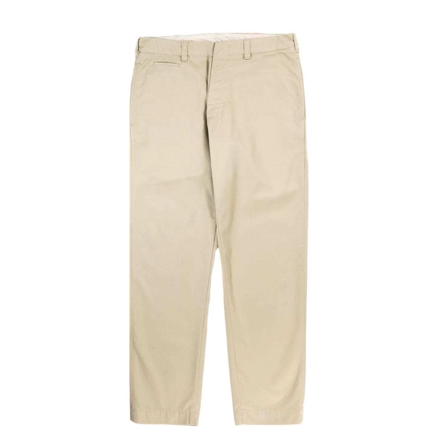 NANAMICA STRAIGHT CHINO PANTS KHAKI