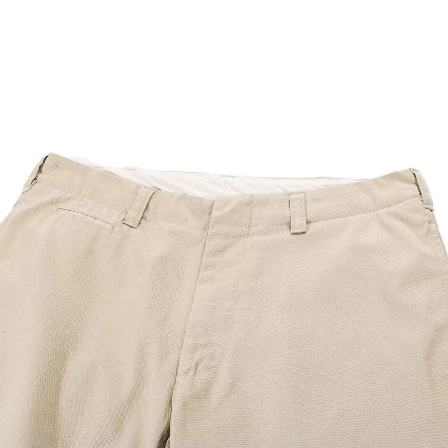 NANAMICA STRAIGHT CHINO PANTS KHAKI