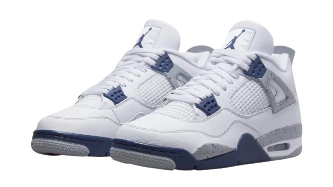 Nike Air Jordan 4 Retro Midnight Navy Men's