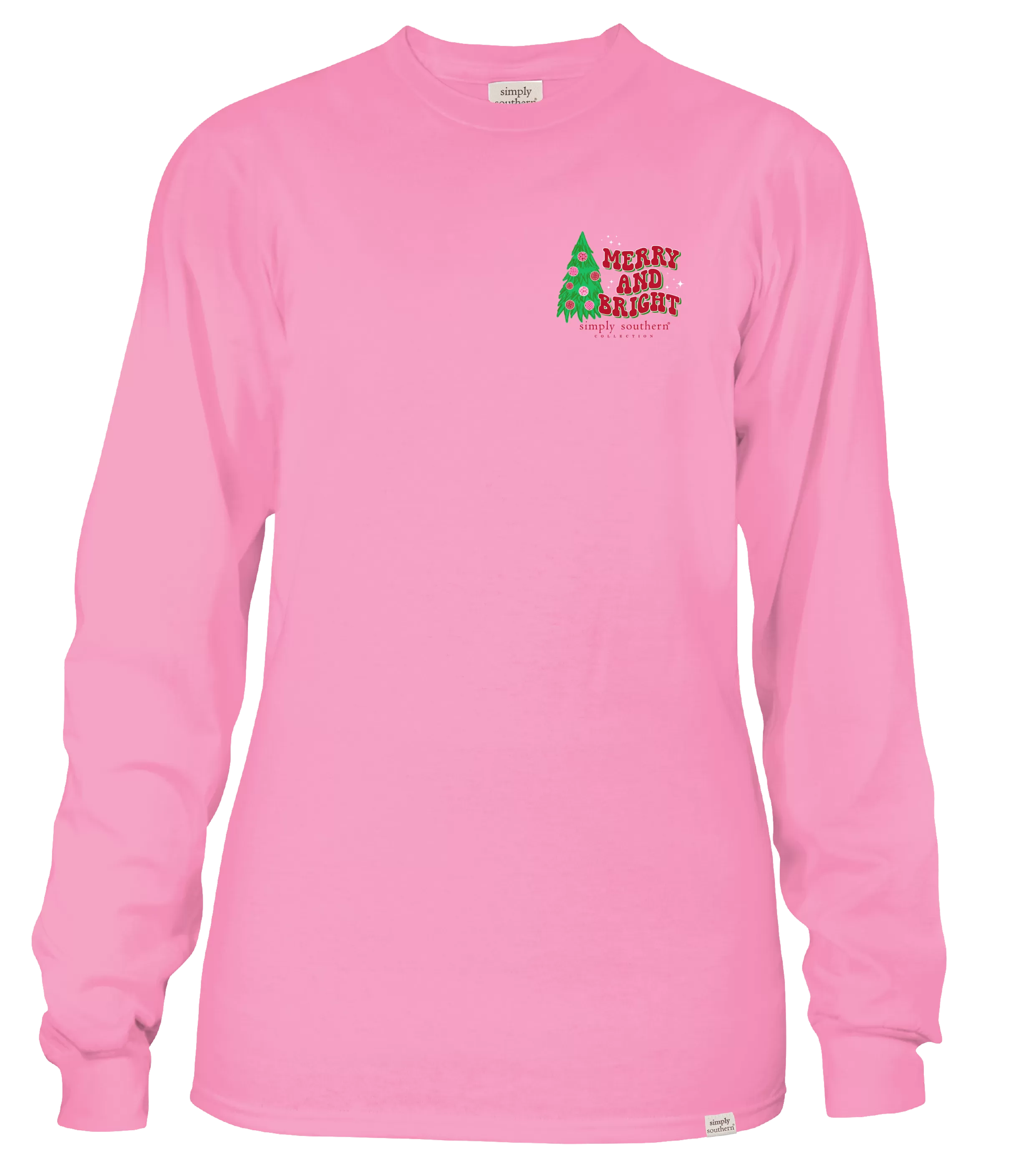 'Oh Christmas Tree' Disco Long Sleeve Tee by Simply Southern