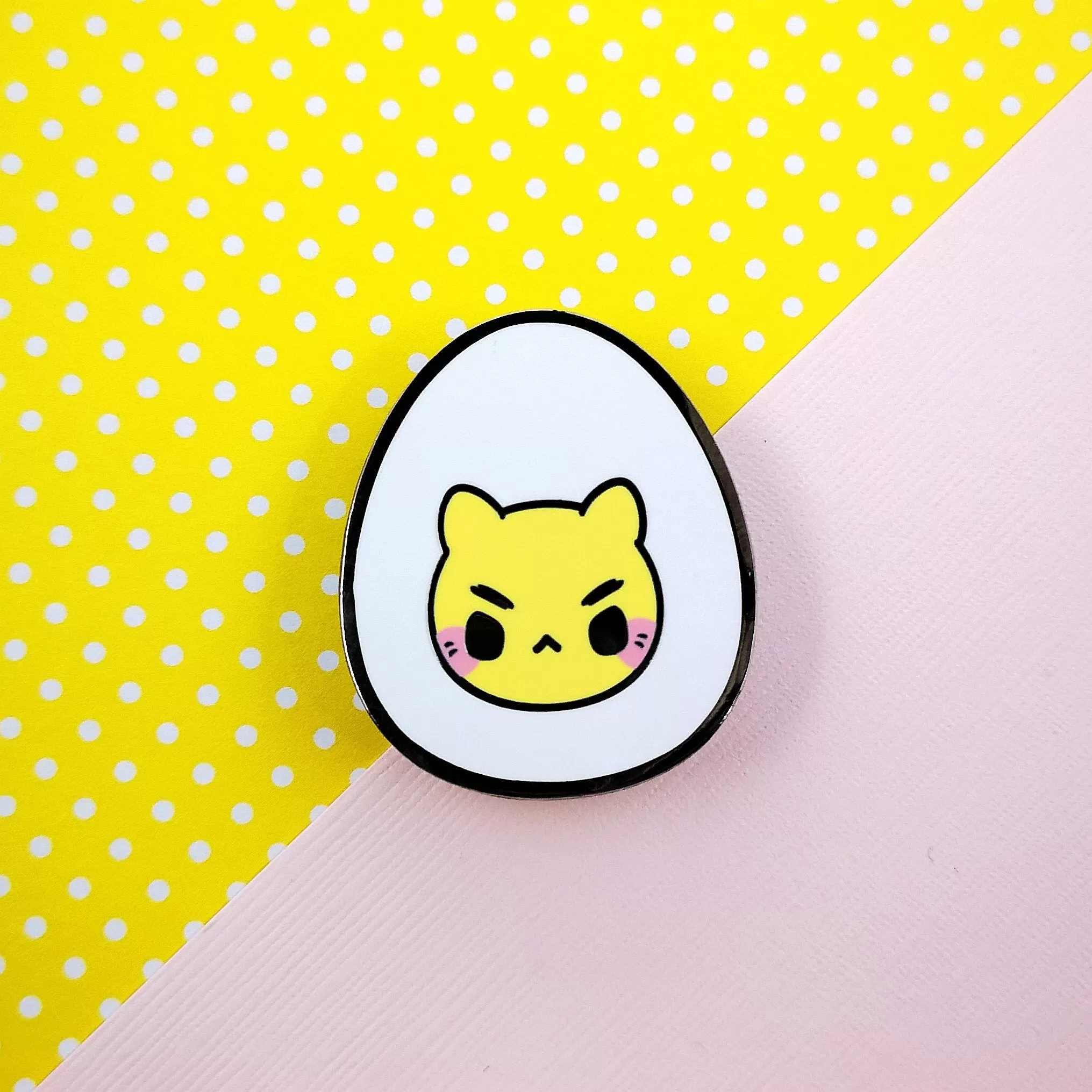 Pickled Eggs In Jar - Egg Kitties  - Hard Enamel Pins Series