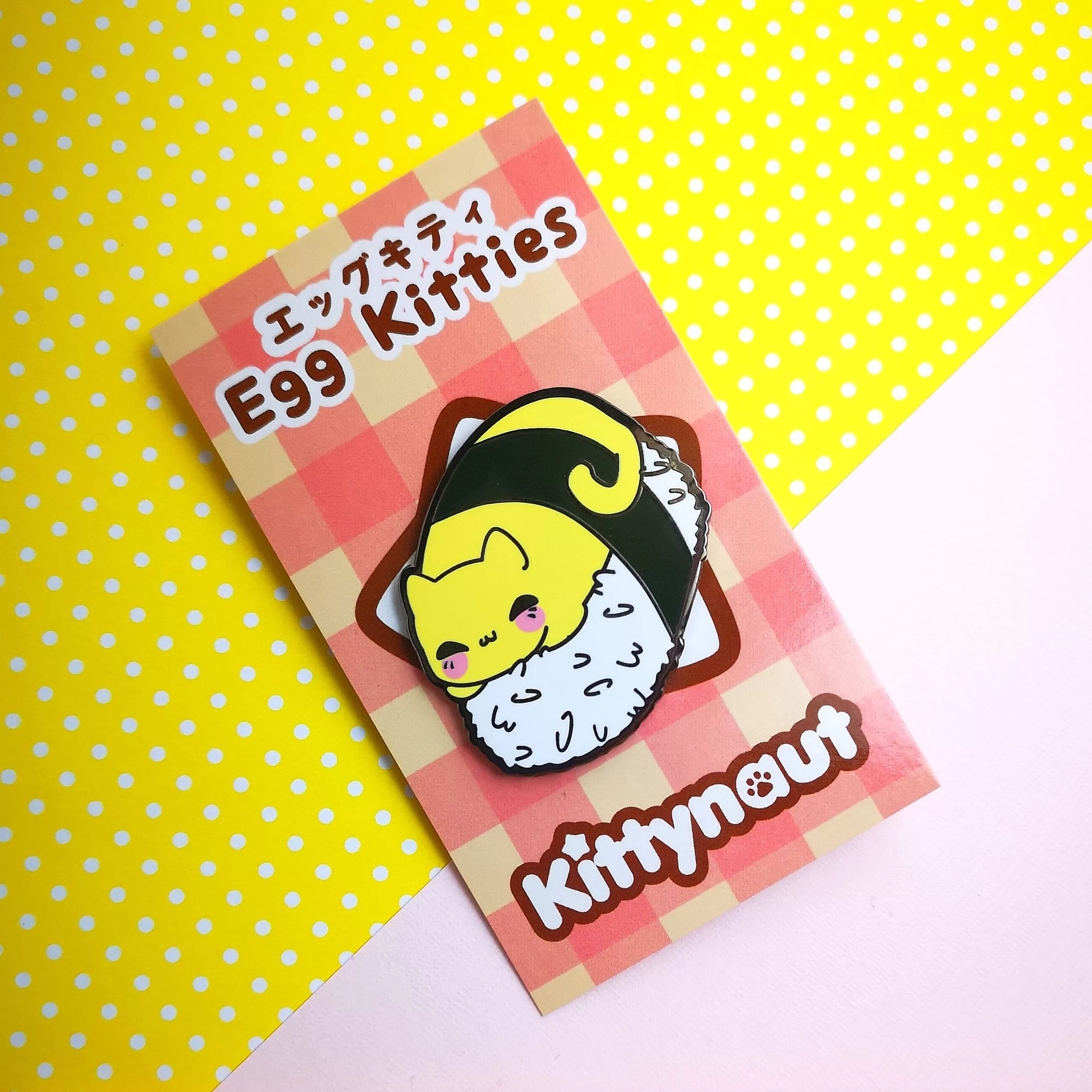 Pickled Eggs In Jar - Egg Kitties  - Hard Enamel Pins Series