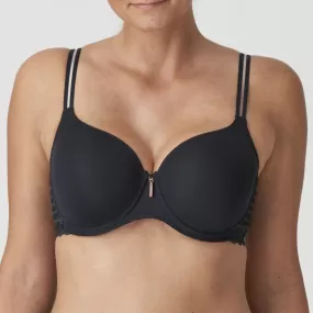 Prima Donna Twist East End Padded Heart Shape Bra in Black 0241930