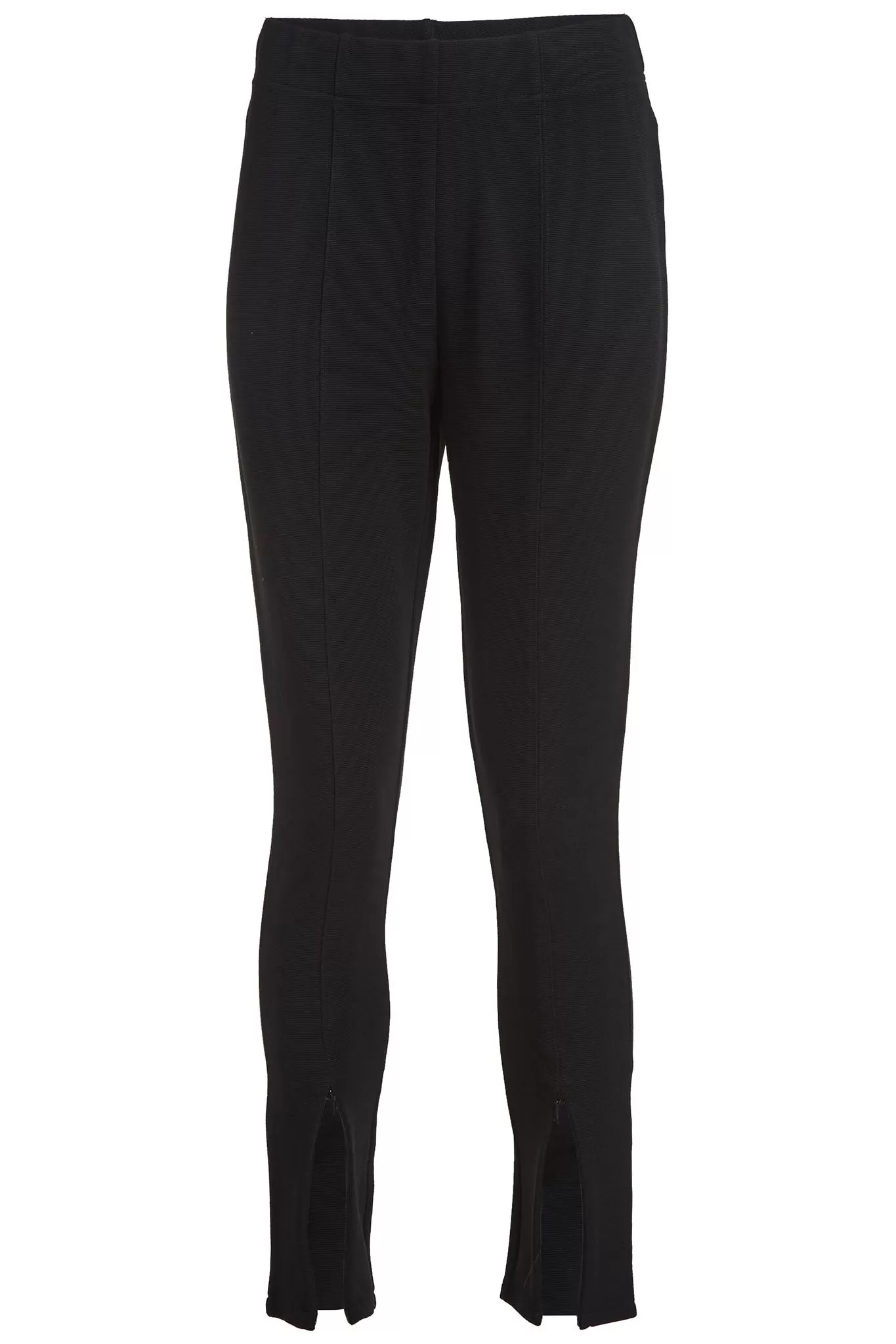 Pull On Recycled Ottoman Rib Knit Leggings - The Broadway