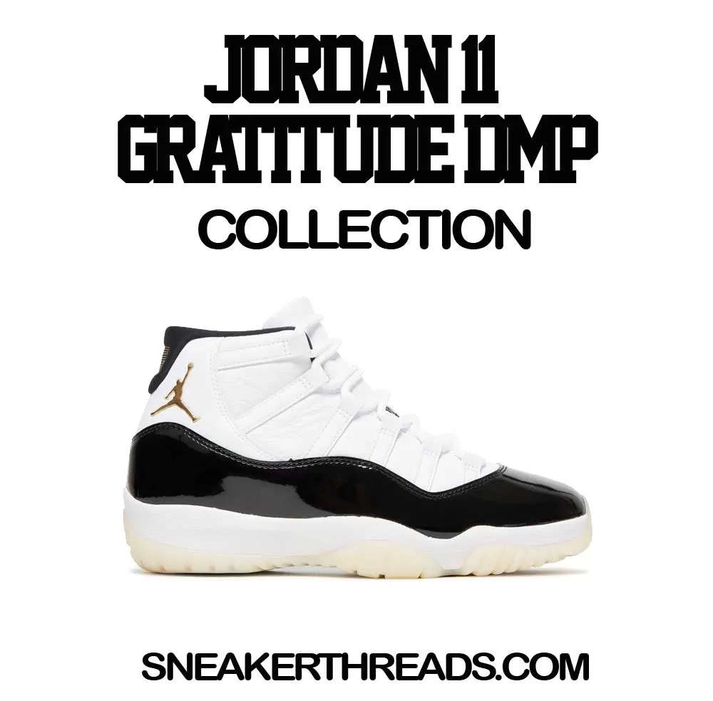 Retro 11 Gratitude Shirt - Greatest Player - Black