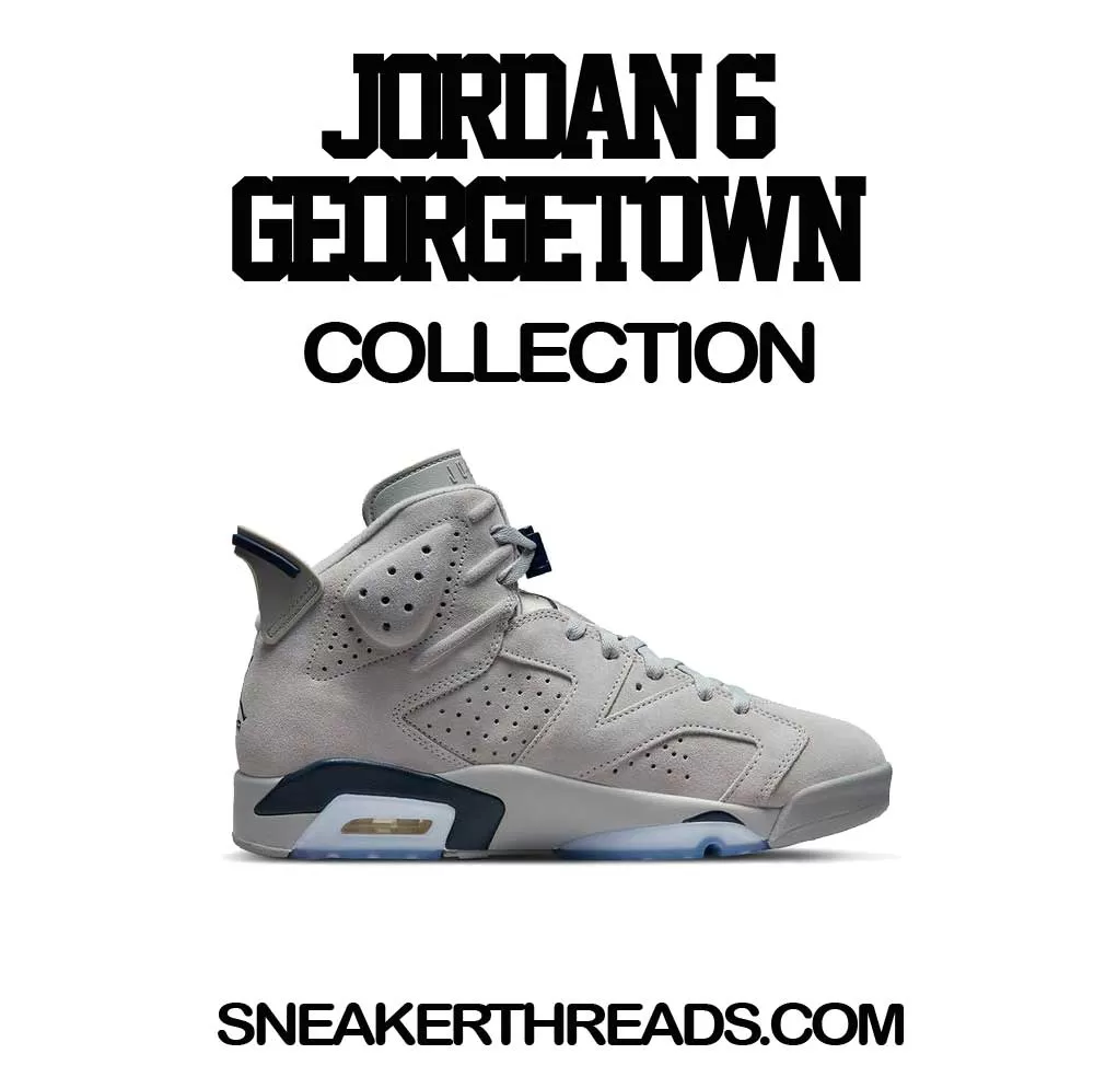 Retro 6 Georgetown Shirt - Rolie Time - White