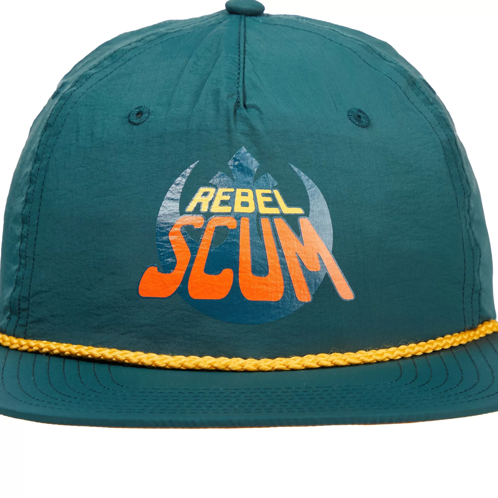 Retro Rebel Scum Snapback Hat