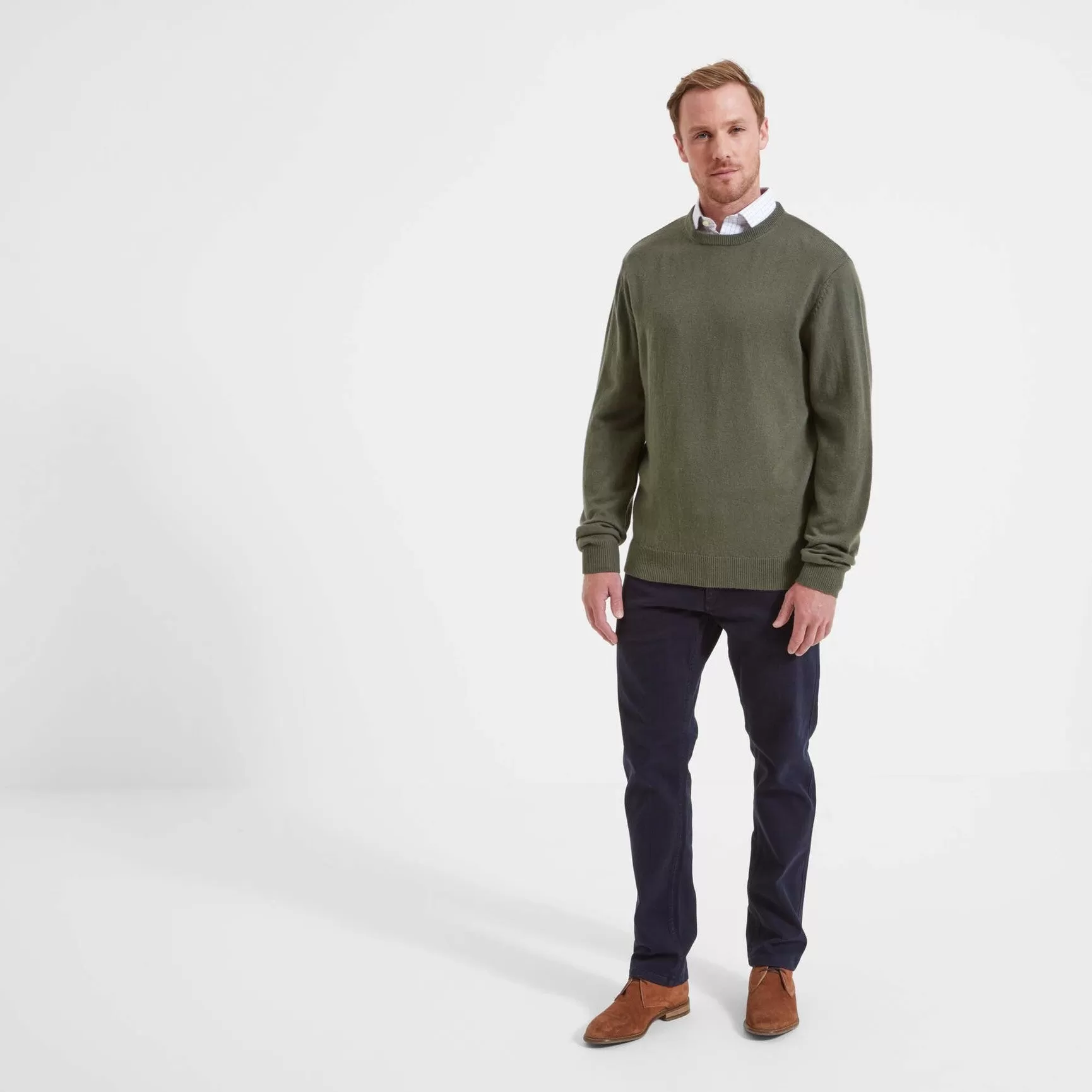 Schoffel Lambswool Crew Neck Jumper