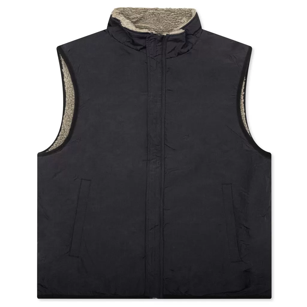 Sherpa Reversible Vest - Stone