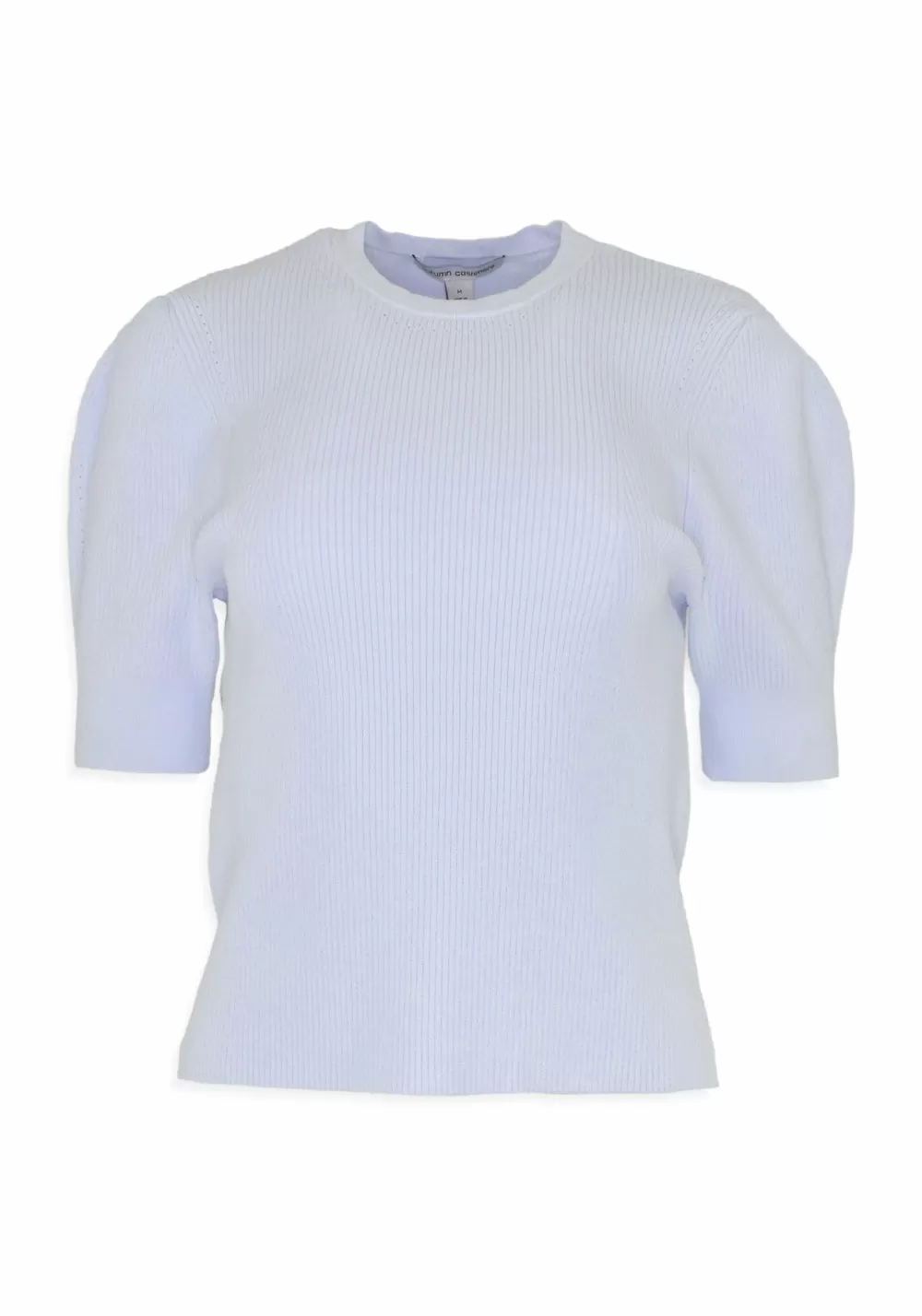 SHORT SLEEVE CREWNECK SWEATER - AUTUMN CASHMERE