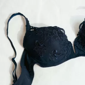 Simone Perele Saga Push Up Bra 15C340 in Blue Infini