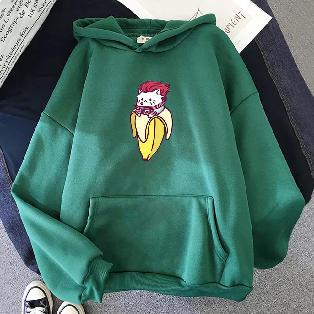 Special Cutes Banana Hunter X Hunter Hisoka Morow Hoodies Sweatshirt Oversized