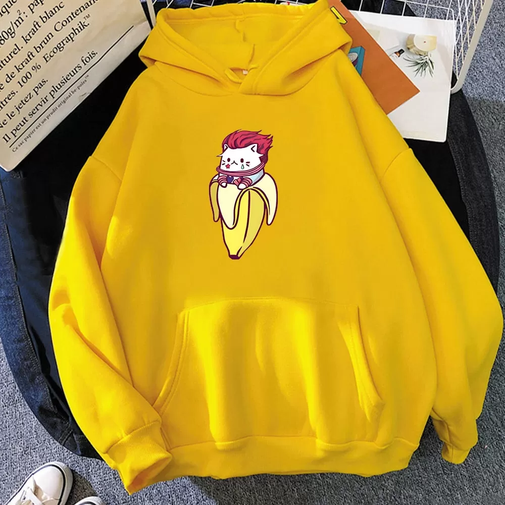 Special Cutes Banana Hunter X Hunter Hisoka Morow Hoodies Sweatshirt Oversized