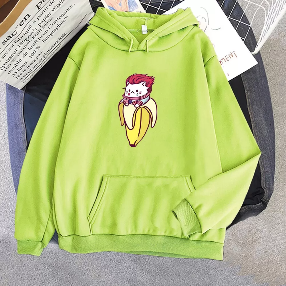 Special Cutes Banana Hunter X Hunter Hisoka Morow Hoodies Sweatshirt Oversized