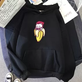 Special Cutes Banana Hunter X Hunter Hisoka Morow Hoodies Sweatshirt Oversized