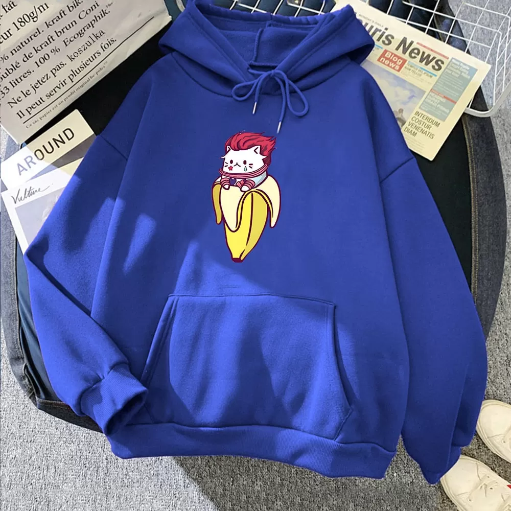 Special Cutes Banana Hunter X Hunter Hisoka Morow Hoodies Sweatshirt Oversized