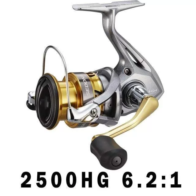 Spinning Fishing Reel SEDONA 5.0:1/6.2:1/4.7:1 Ratio 3 1BB HAGANE GEAR 3-11KG Power 1000-C5000XG