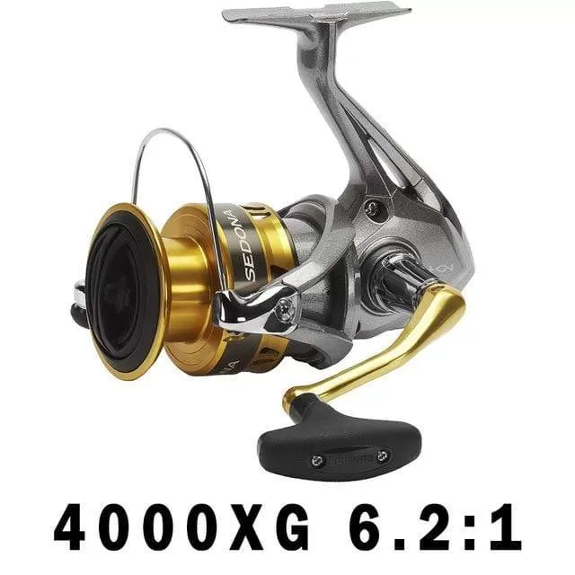 Spinning Fishing Reel SEDONA 5.0:1/6.2:1/4.7:1 Ratio 3 1BB HAGANE GEAR 3-11KG Power 1000-C5000XG