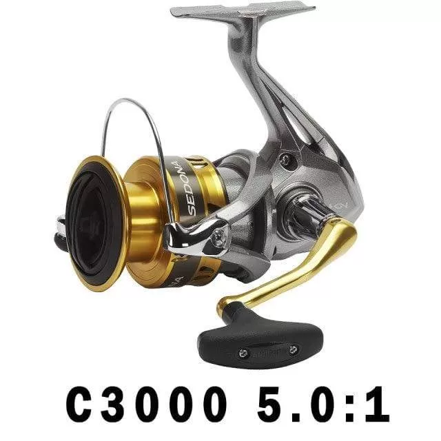 Spinning Fishing Reel SEDONA 5.0:1/6.2:1/4.7:1 Ratio 3 1BB HAGANE GEAR 3-11KG Power 1000-C5000XG