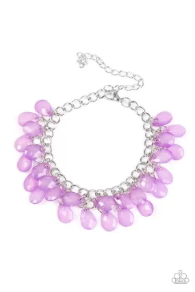 Step Out of Shine Purple-Bracelet