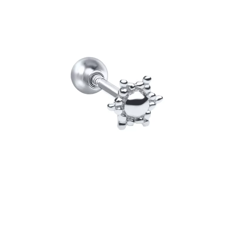 Sterling Silver Piercing Stud Earring