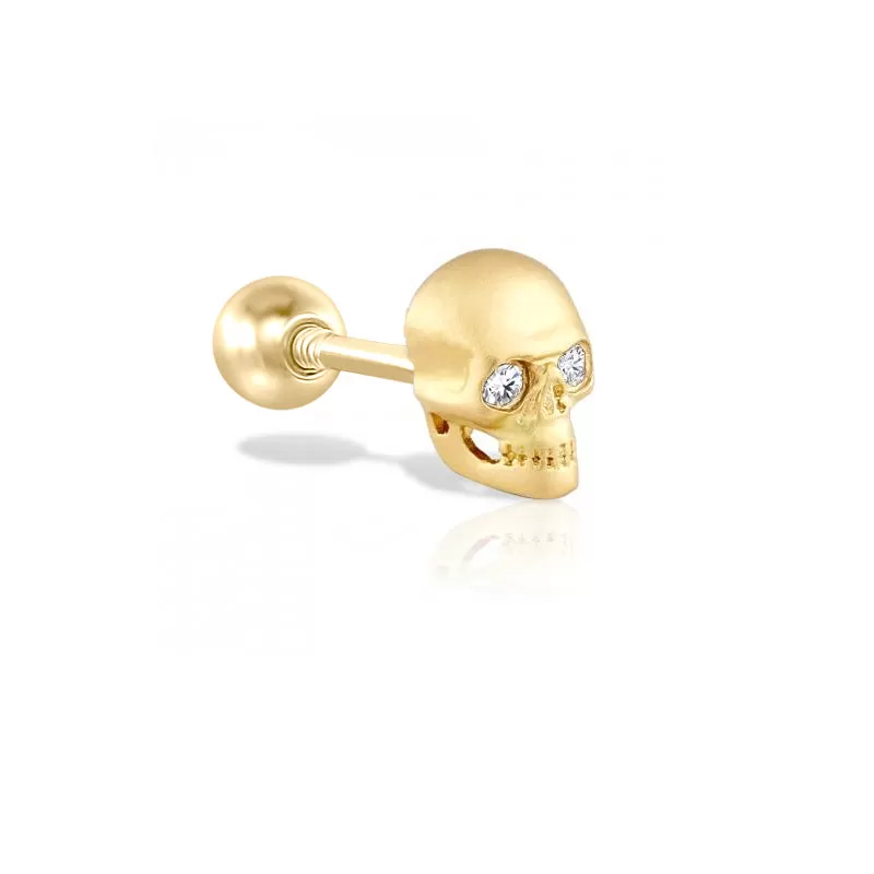 Sterling Silver Piercing Stud Earring