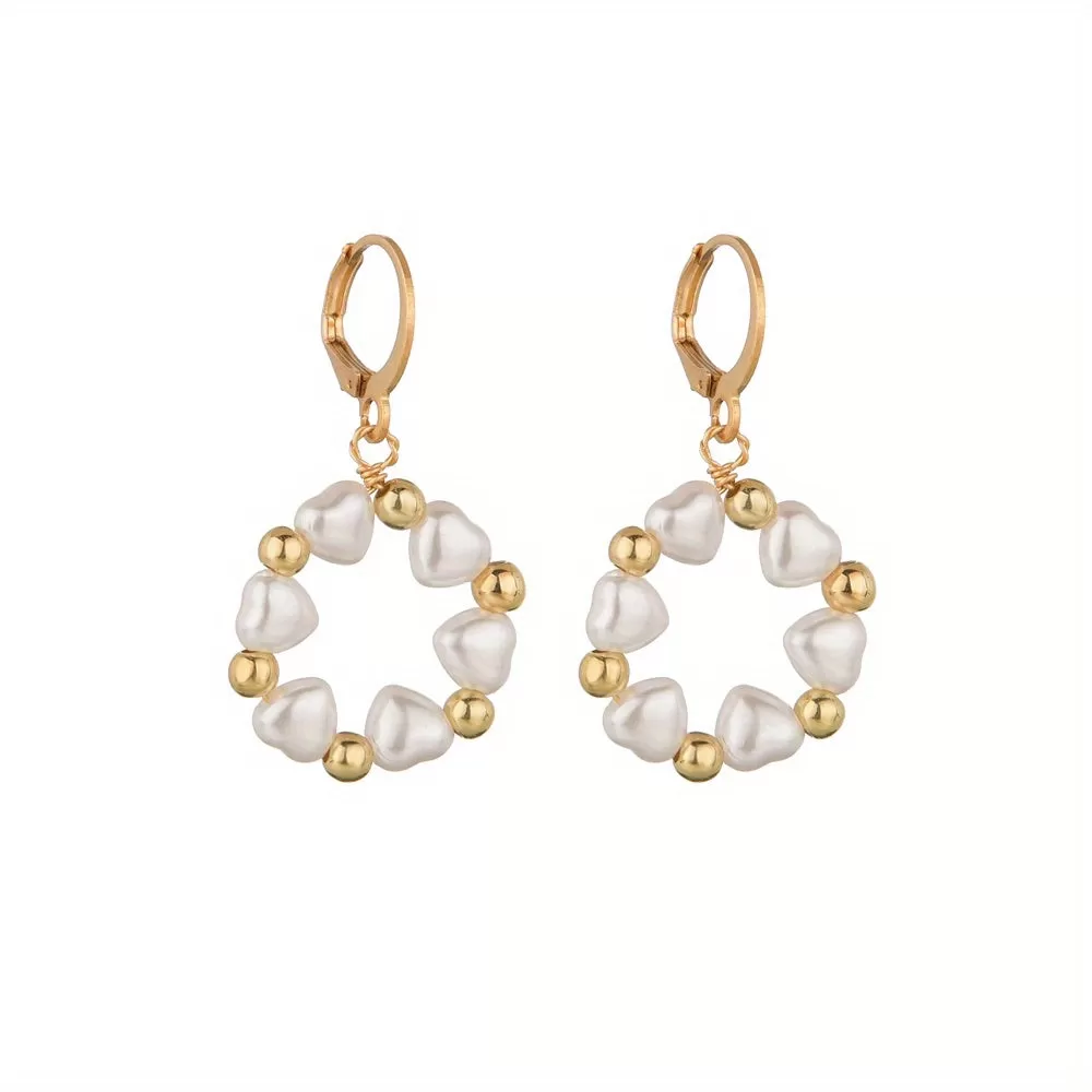 Stylish Waterdrop Faux Pearl Earrings for Women and Girls - Perfect Jewelry Gift