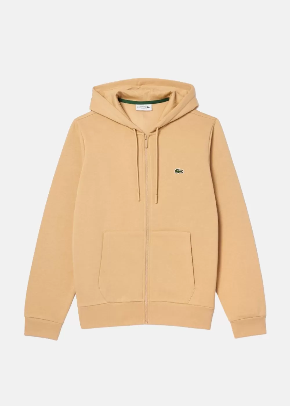 Sweat-shirt Zippé Lacoste beige