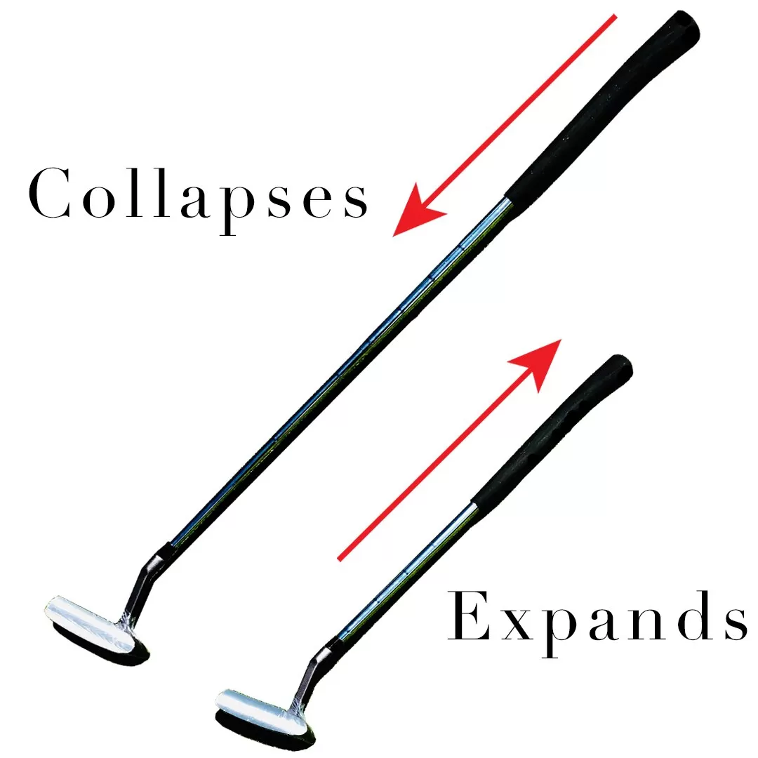 Telescoping/Collapsing Travel Putter (Anser Style)