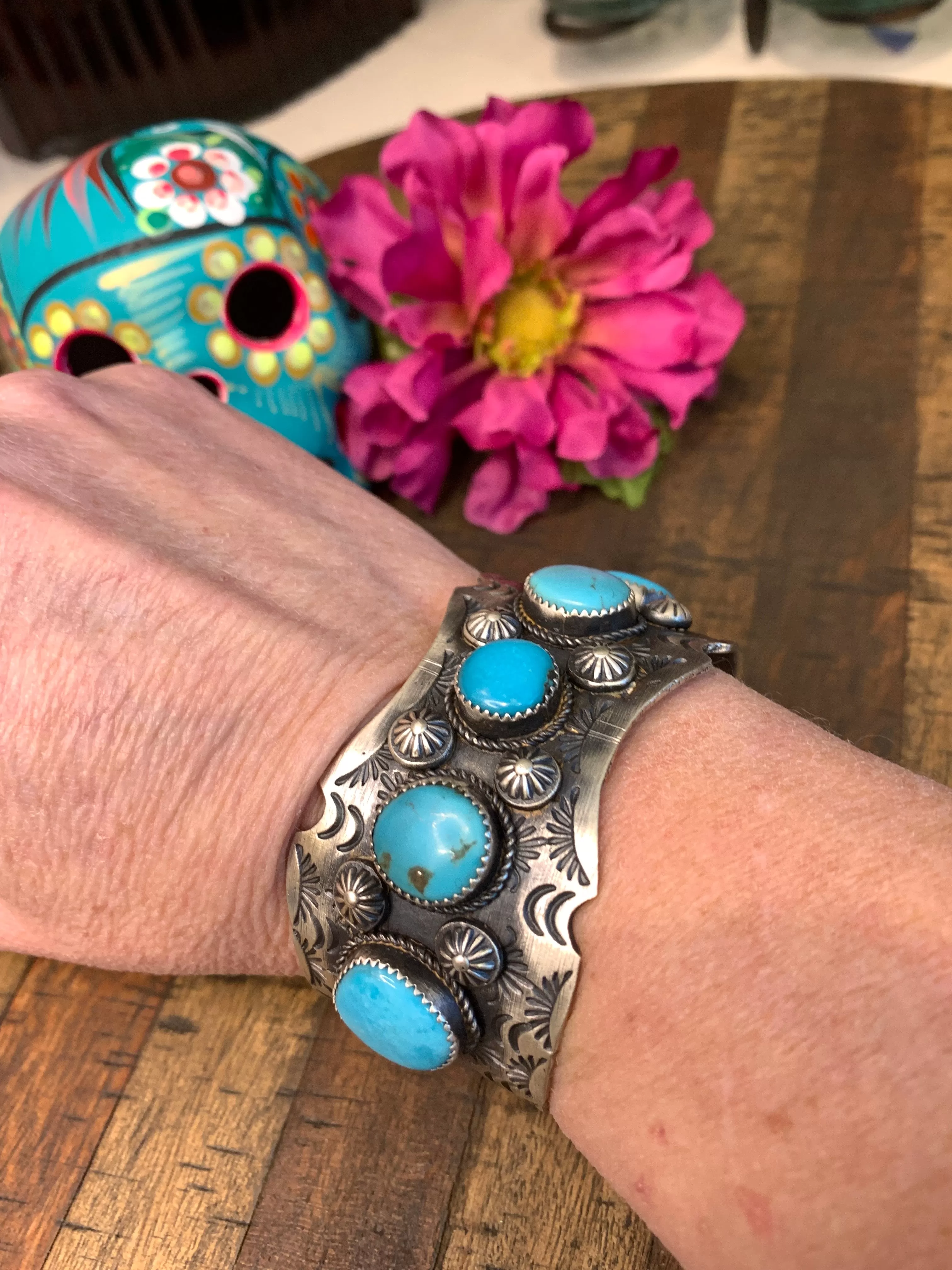 The " Peacock" Cuff