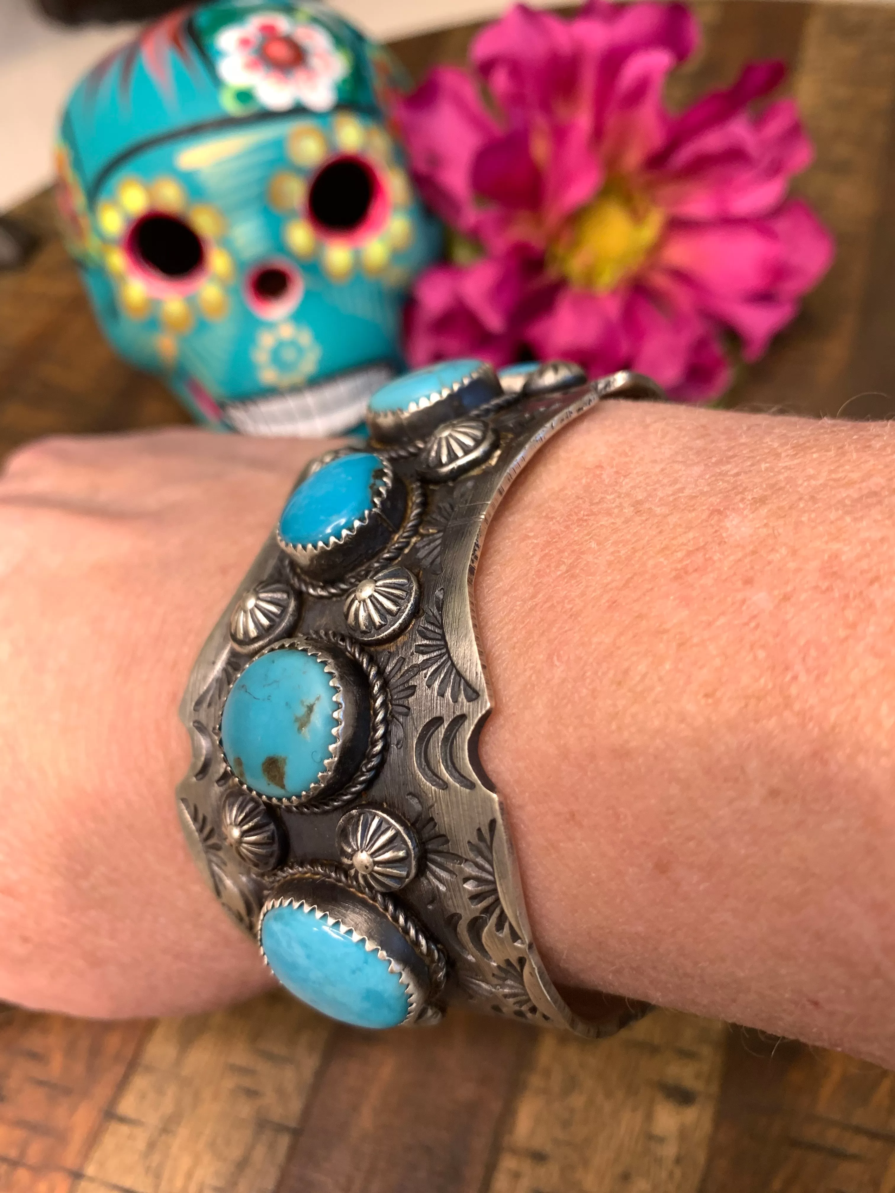 The " Peacock" Cuff