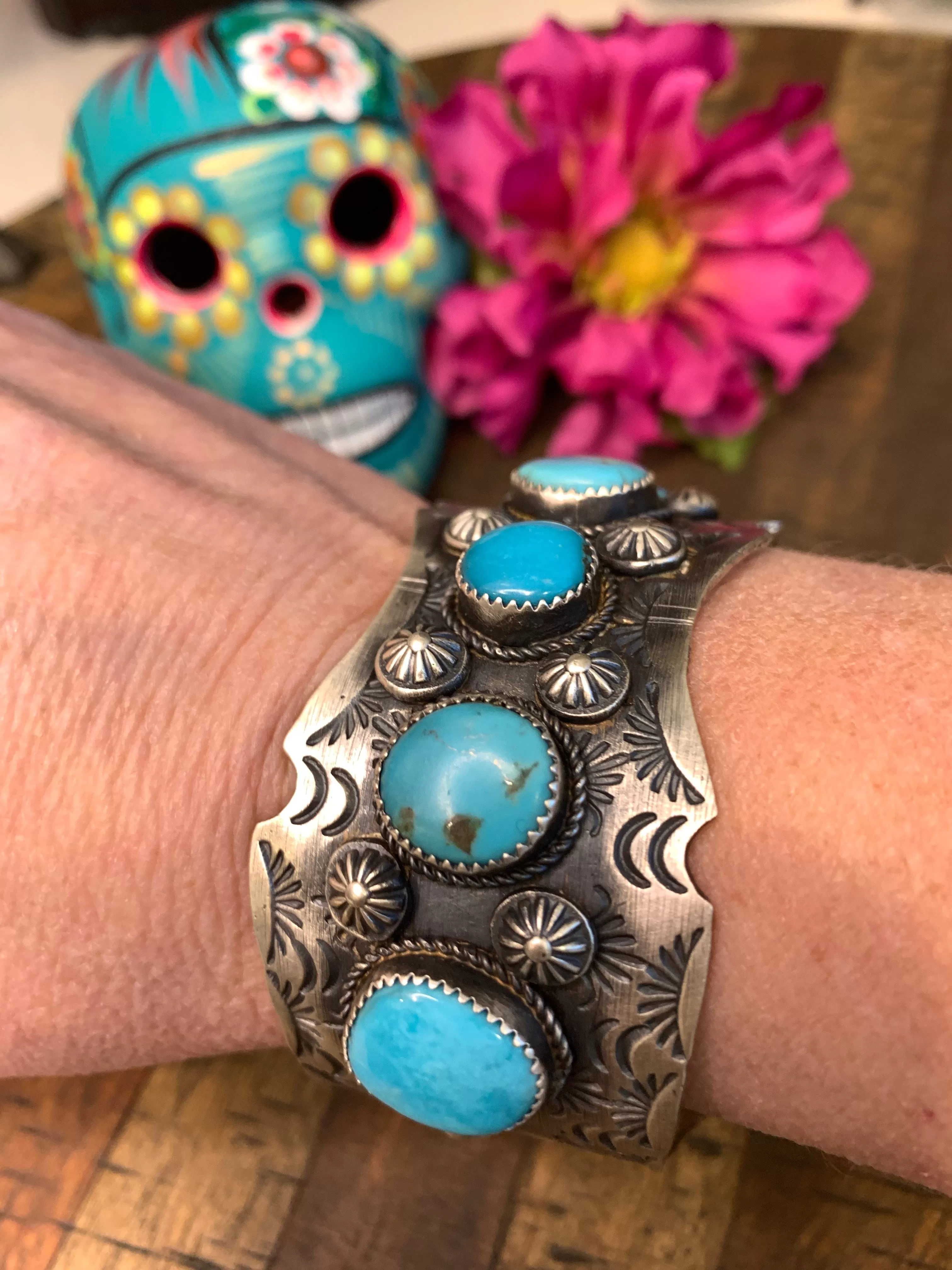 The " Peacock" Cuff