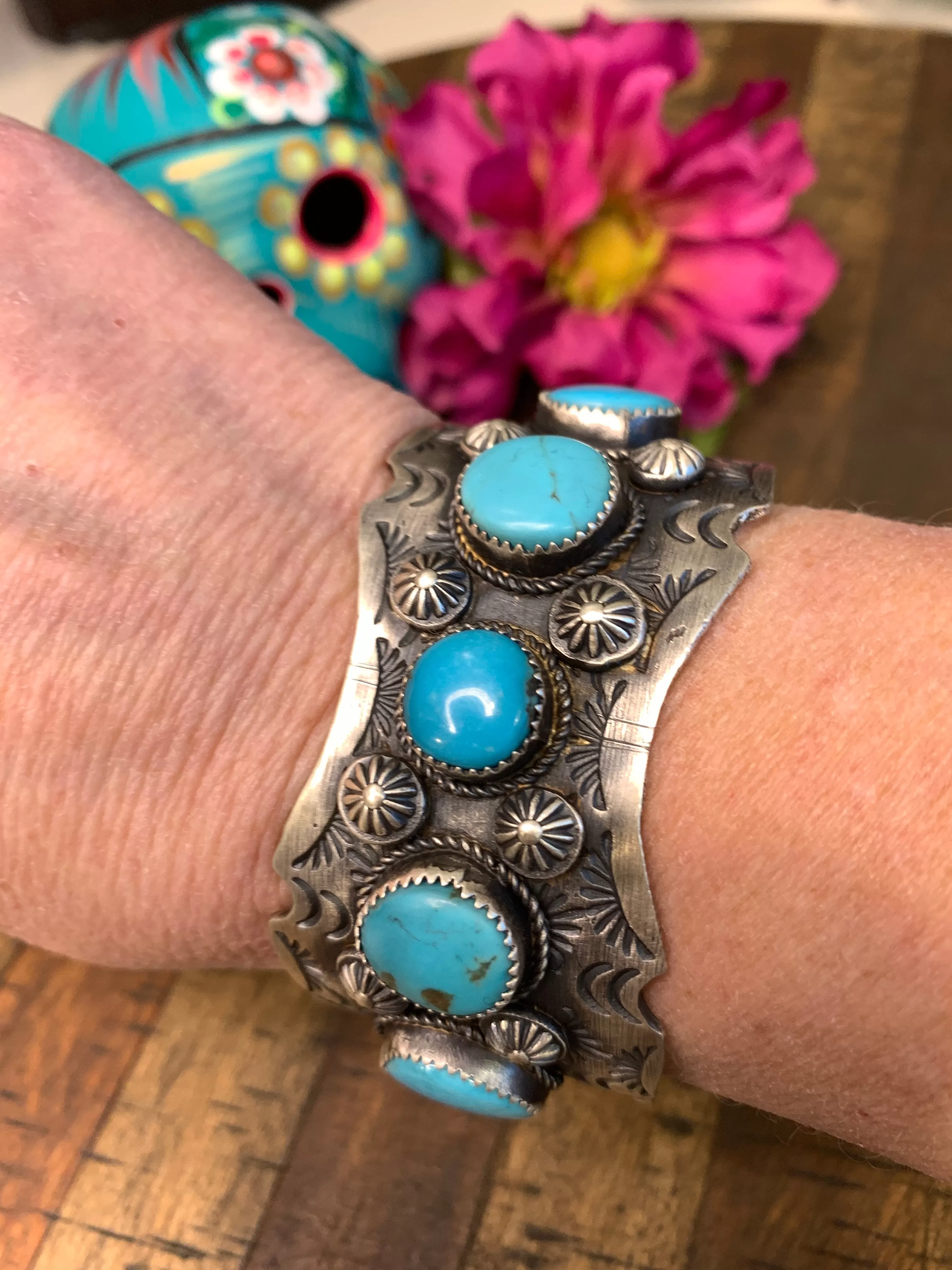 The " Peacock" Cuff