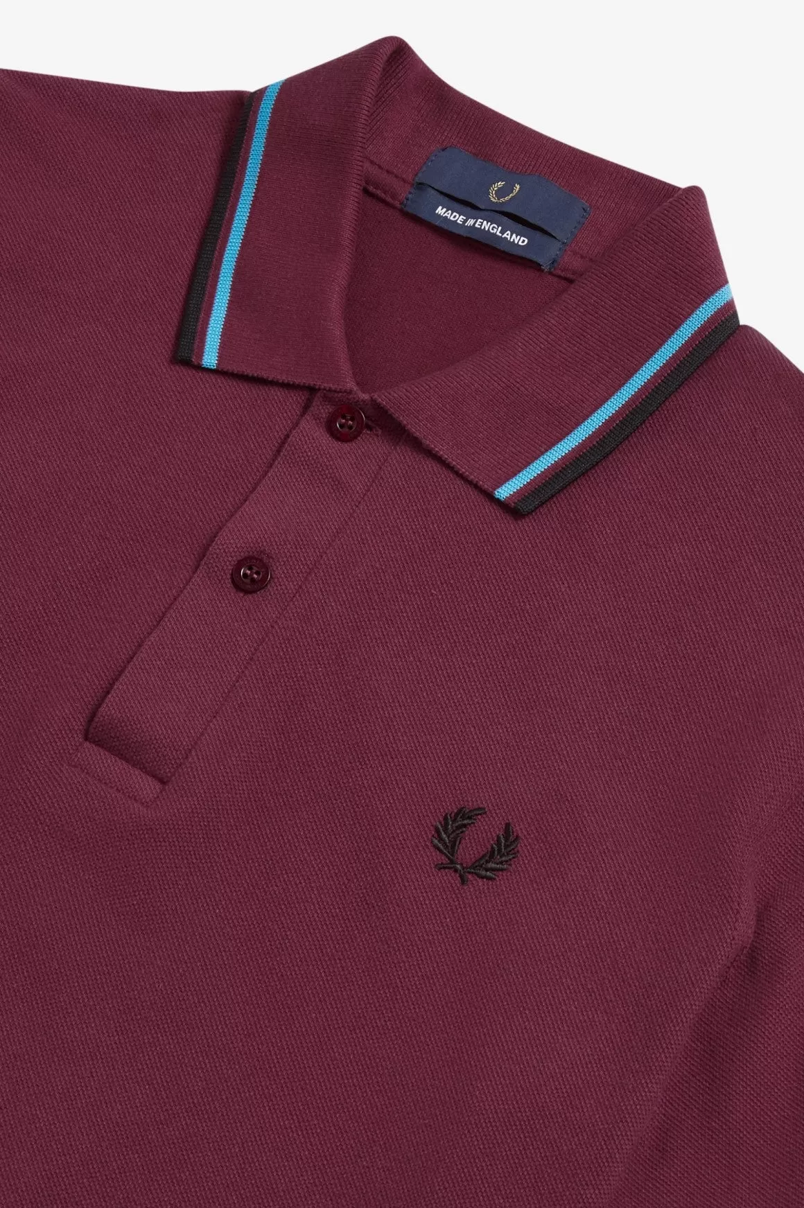 TWIN TIPPED FRED PERRY SHIRT MADE IN ENGLAND