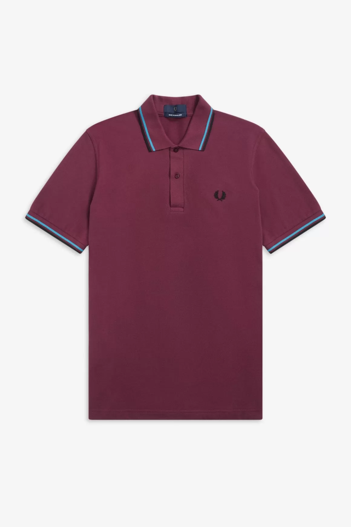 TWIN TIPPED FRED PERRY SHIRT MADE IN ENGLAND