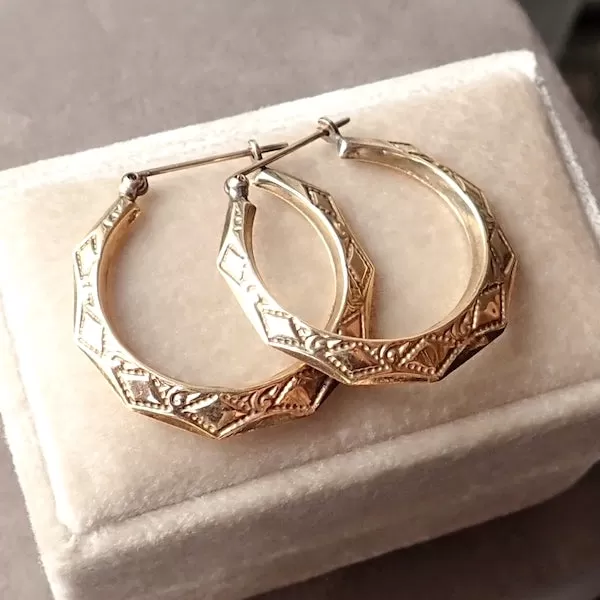 Vintage Hoop Earrings