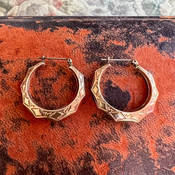 Vintage Hoop Earrings